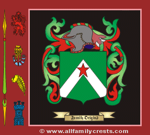 Grugan Coat of Arms, Family Crest - Click here to view
