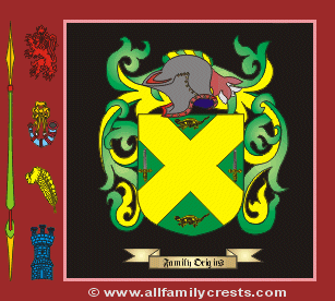 Guiney Coat of Arms, Family Crest - Click here to view