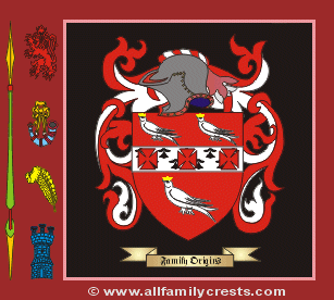 Gunning Coat of Arms, Family Crest - Click here to view