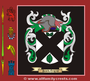 Gurkin Coat of Arms, Family Crest - Click here to view