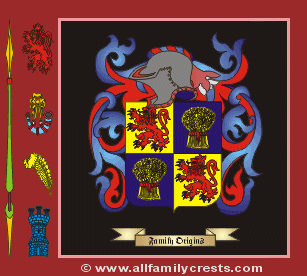 Guthrie Coat of Arms, Family Crest - Click here to view