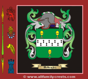 McGaughey Coat of Arms, Family Crest - Click here to view