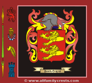 Hackwell Coat of Arms, Family Crest - Click here to view