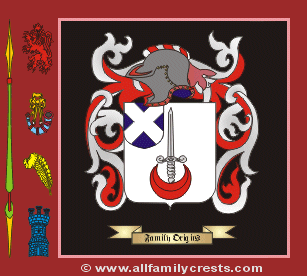 Haliday Coat of Arms, Family Crest - Click here to view