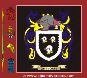 Halliday Coat of Arms, Family Crest - Click here to view