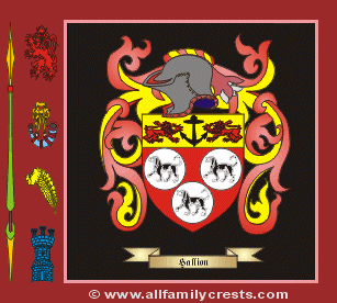 Hallien Coat of Arms, Family Crest - Click here to view