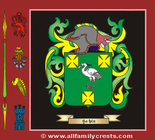 Halpin Coat of Arms, Family Crest - Click here to view