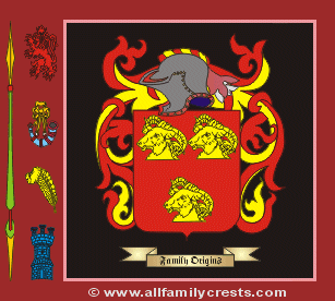 Hamersly Coat of Arms, Family Crest - Click here to view