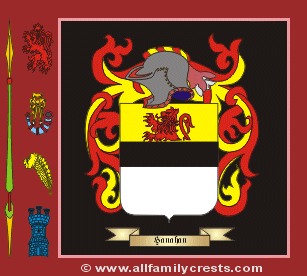 Hanahan Coat of Arms, Family Crest - Click here to view
