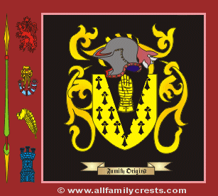 Hancock Coat of Arms, Family Crest - Click here to view