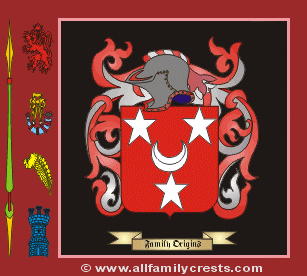 Hansard Coat of Arms, Family Crest - Click here to view