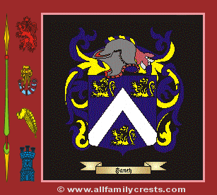Hany Coat of Arms, Family Crest - Click here to view