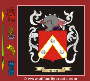 Harding Coat of Arms, Family Crest - Click here to view