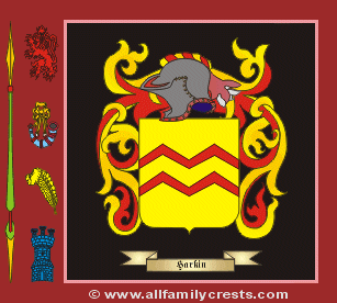 Harkin Coat of Arms, Family Crest - Click here to view