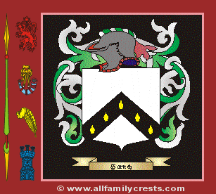 Harney Coat of Arms, Family Crest - Click here to view