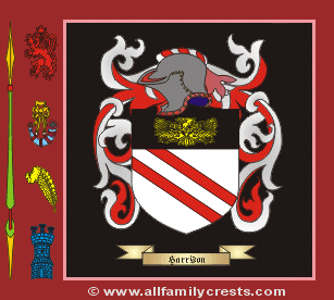 Harrison-ireland Coat of Arms, Family Crest - Click here to view