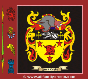 Haward Coat of Arms, Family Crest - Click here to view