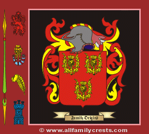 Hawkey Coat of Arms, Family Crest - Click here to view