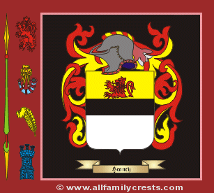 Heanie Coat of Arms, Family Crest - Click here to view