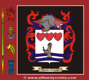 Heard Coat of Arms, Family Crest - Click here to view