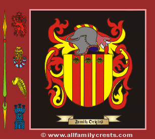 Hearle Coat of Arms, Family Crest - Click here to view