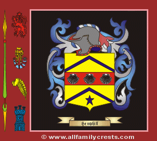 Hemphill Coat of Arms, Family Crest - Click here to view