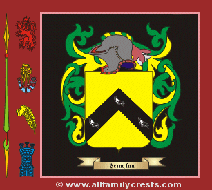 Henagan Coat of Arms, Family Crest - Click here to view