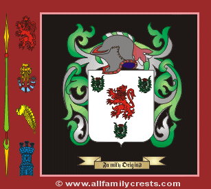 Henchey Coat of Arms, Family Crest - Click here to view