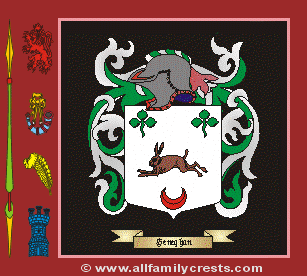 Heneghan Coat of Arms, Family Crest - Click here to view