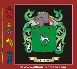 Hennesey Coat of Arms, Family Crest - Click here to view