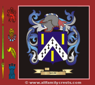 Hesion Coat of Arms, Family Crest - Click here to view