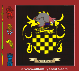 Higham Coat of Arms, Family Crest - Click here to view