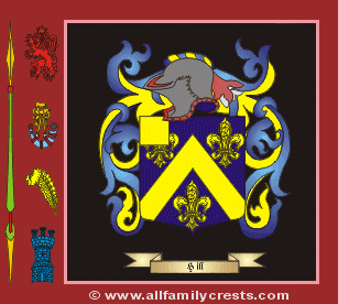 Hills Coat of Arms, Family Crest - Click here to view