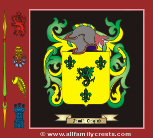 Hinchclif Coat of Arms, Family Crest - Click here to view