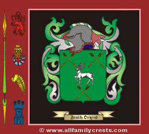 Hinchey Coat of Arms, Family Crest - Click here to view