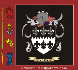 Hinton Coat of Arms, Family Crest - Click here to view