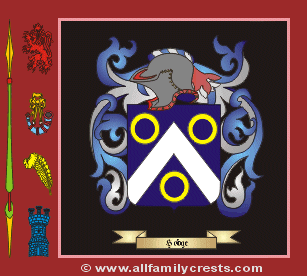 Hodge Coat of Arms, Family Crest - Click here to view