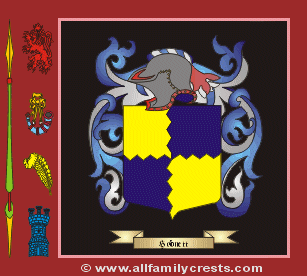Hodnett Coat of Arms, Family Crest - Click here to view