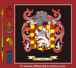 Hoey Coat of Arms, Family Crest - Click here to view