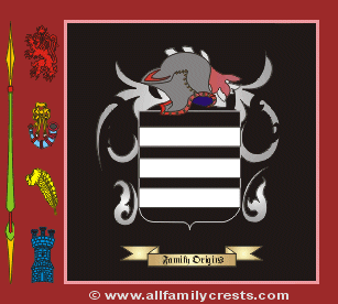 Hoghton Coat of Arms, Family Crest - Click here to view