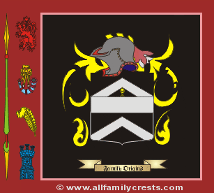 Holding Coat of Arms, Family Crest - Click here to view