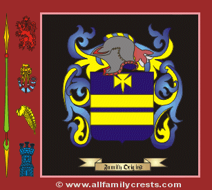 Holt Coat of Arms, Family Crest - Click here to view