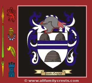 Honey Coat of Arms, Family Crest - Click here to view