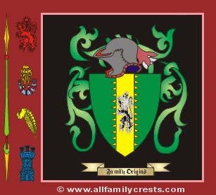 Hora Coat of Arms, Family Crest - Click here to view