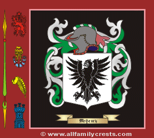 MacHenry Coat of Arms, Family Crest - Click here to view