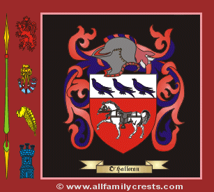 O'Halloran Coat of Arms, Family Crest - Click here to view