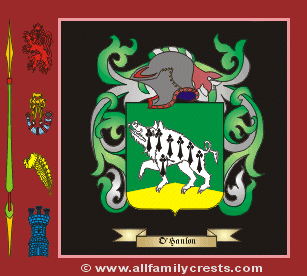O'Hanlon Coat of Arms, Family Crest - Click here to view