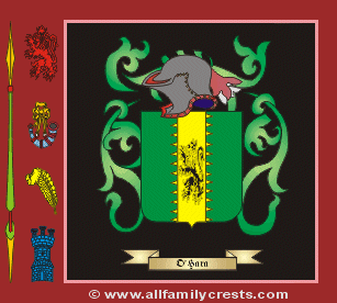 O'Hara Coat of Arms, Family Crest - Click here to view