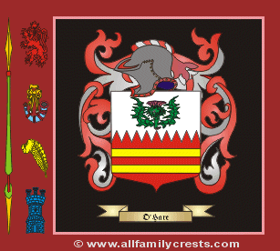 O'Hare Coat of Arms, Family Crest - Click here to view