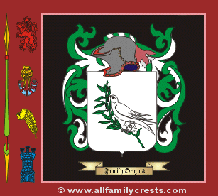 Irick Coat of Arms, Family Crest - Click here to view